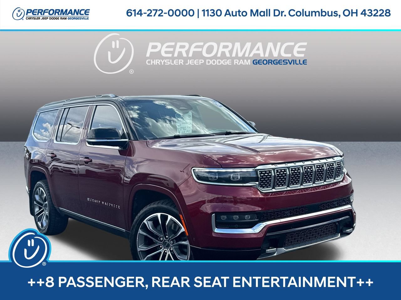 Used 2024 Jeep Grand Wagoneer Series III w/ Rear-Seat Entertainment Group