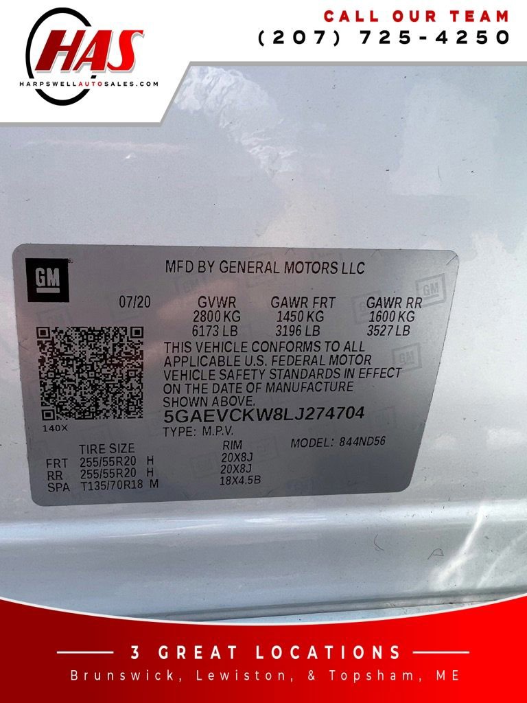 Used 2020 Buick Enclave Avenir w/ Avenir Technology Package image 16