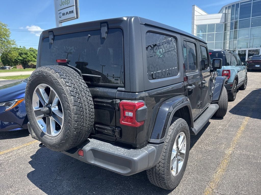 Used 2020 Jeep Wrangler Unlimited Sahara w/ Uconnect 4C Nav & Sound Group AWD/4WD image 13