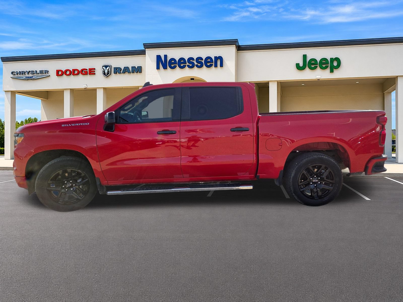 Used 2024 Chevrolet Silverado 1500 Custom w/ LPO, Dark Essentials Package RWD image 4