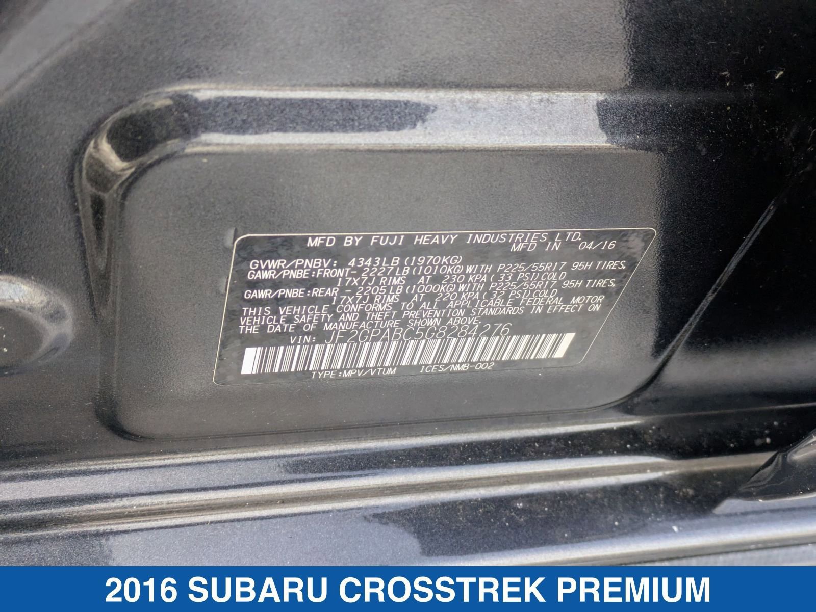 Used 2016 Subaru Crosstrek 2.0i Premium image 36