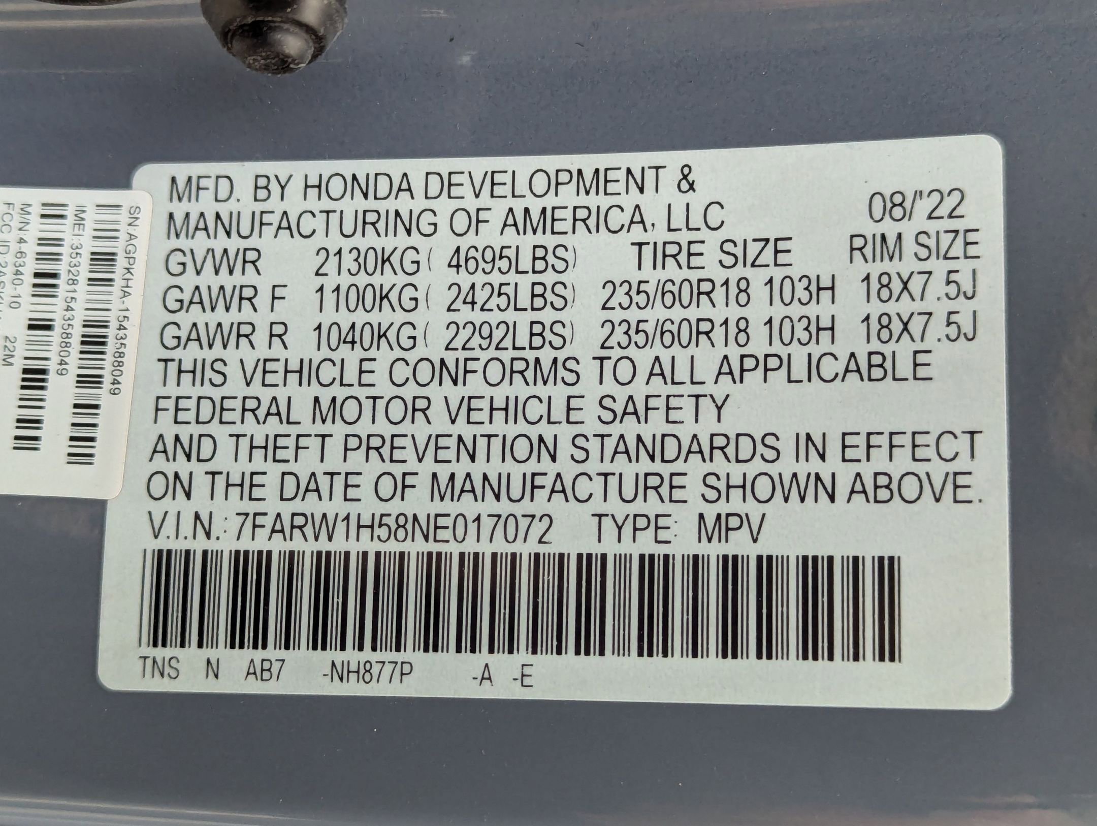 Used 2022 Honda CR-V EX image 32