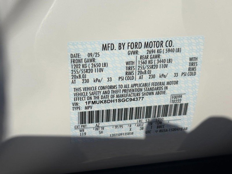 New 2025 Ford Explorer Active image 24