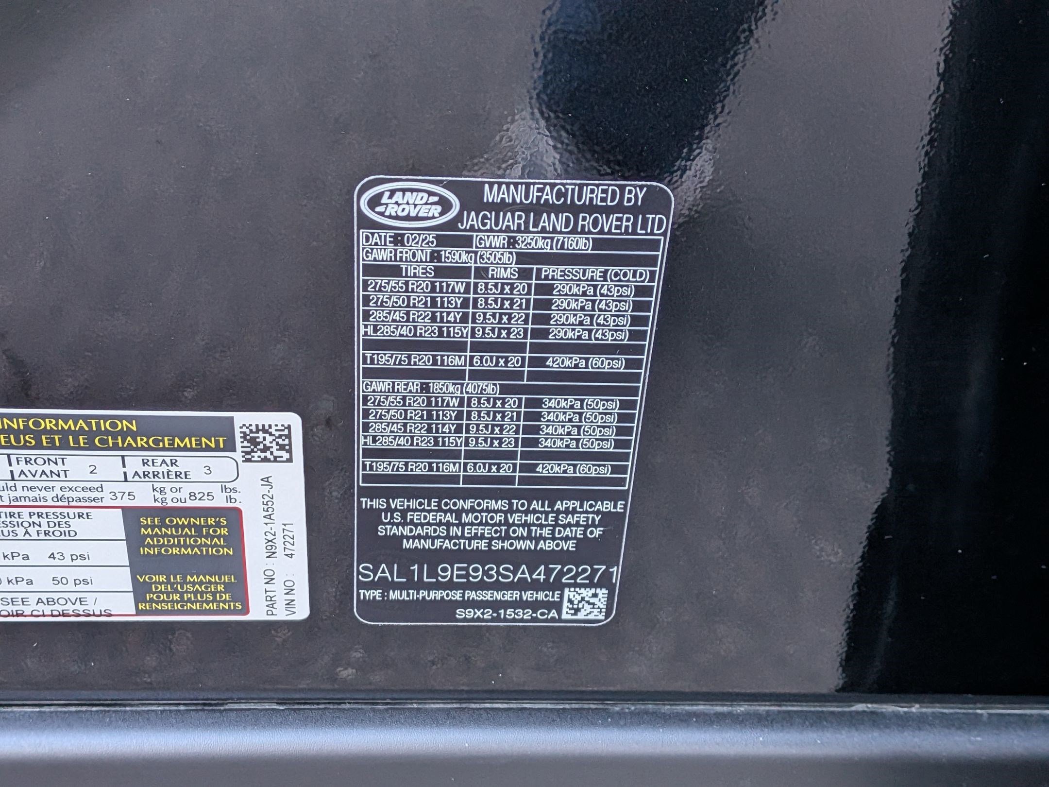 Used 2025 Land Rover Range Rover Sport Dynamic SE image 36