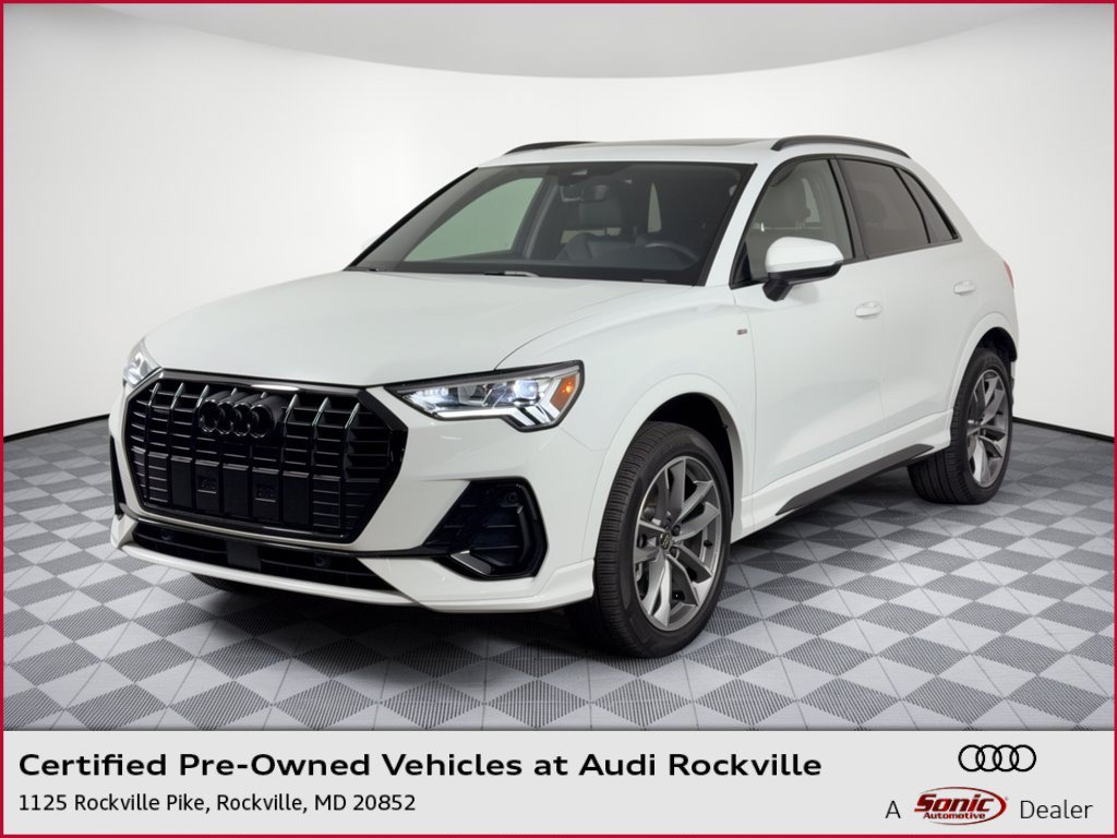 Certified 2025 Audi Q3 2.0T Premium w/ Convenience Package AWD/4WD image 1