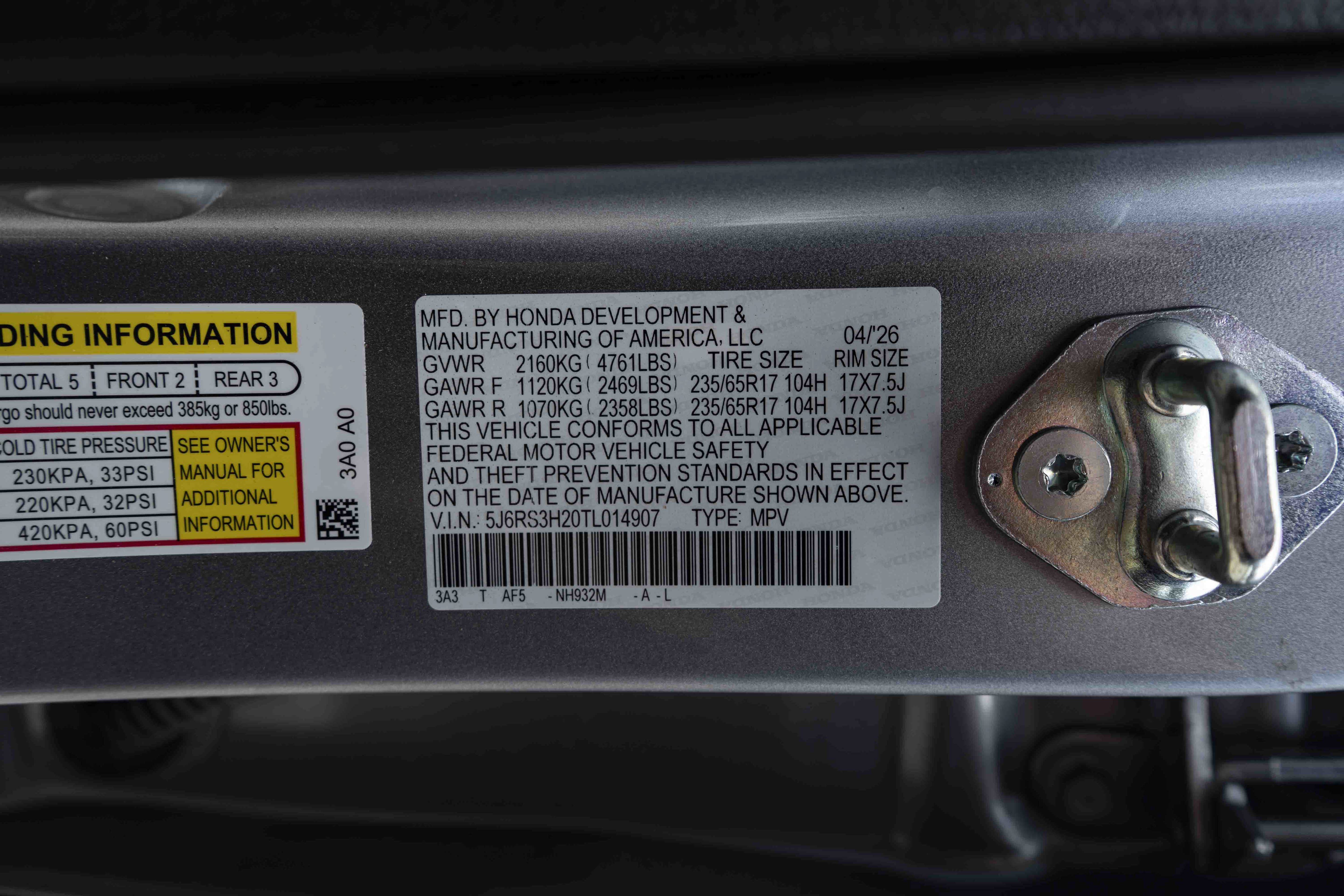 Certified 2026 Honda CR-V LX image 42