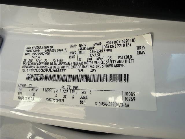 Used 2018 Ford Escape SE image 24