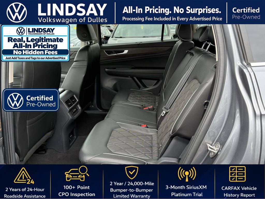 Certified 2024 Volkswagen Atlas SEL Premium R-Line AWD/4WD image 15