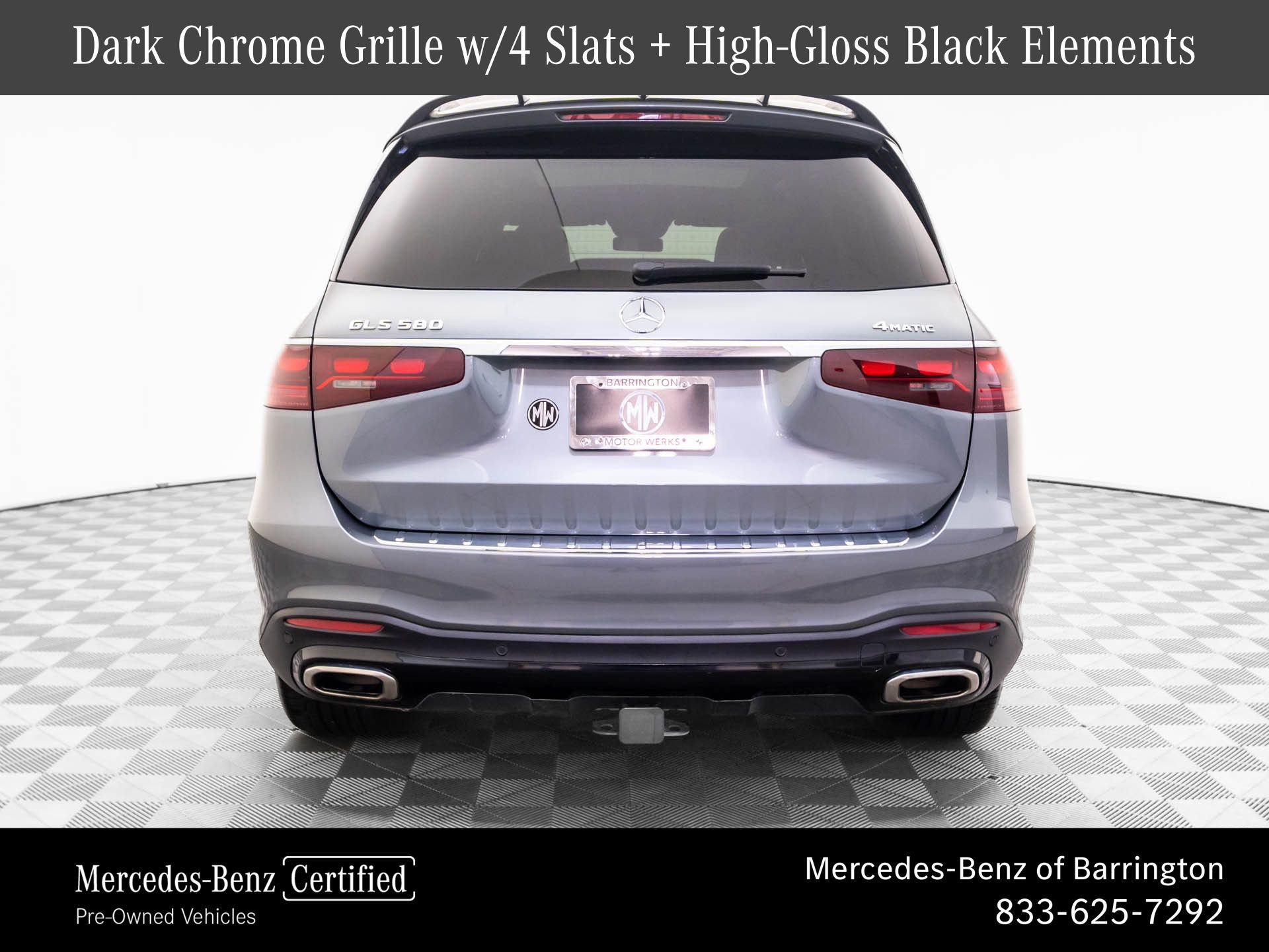 Certified 2024 Mercedes-Benz GLS 580 4MATIC image 4