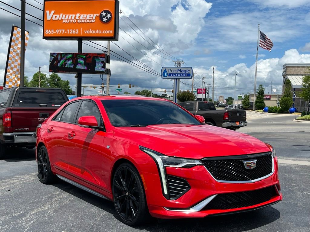 Used 2021 Cadillac CT4 Sport w/ Technology Package RWD image 2