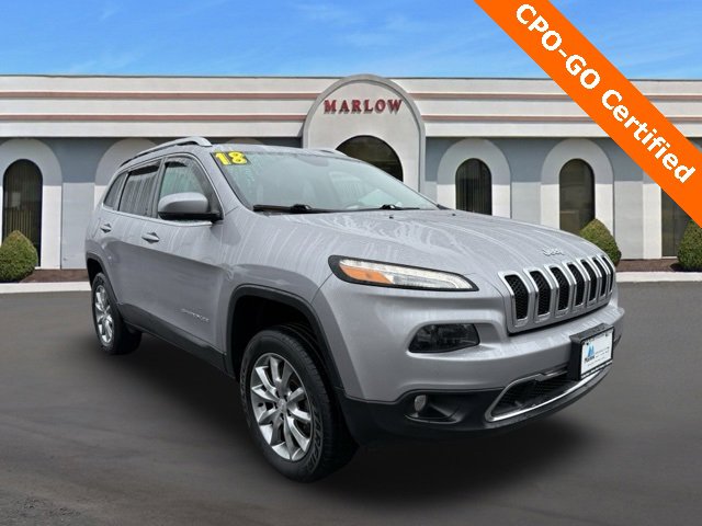 Certified 2018 Jeep Cherokee Limited