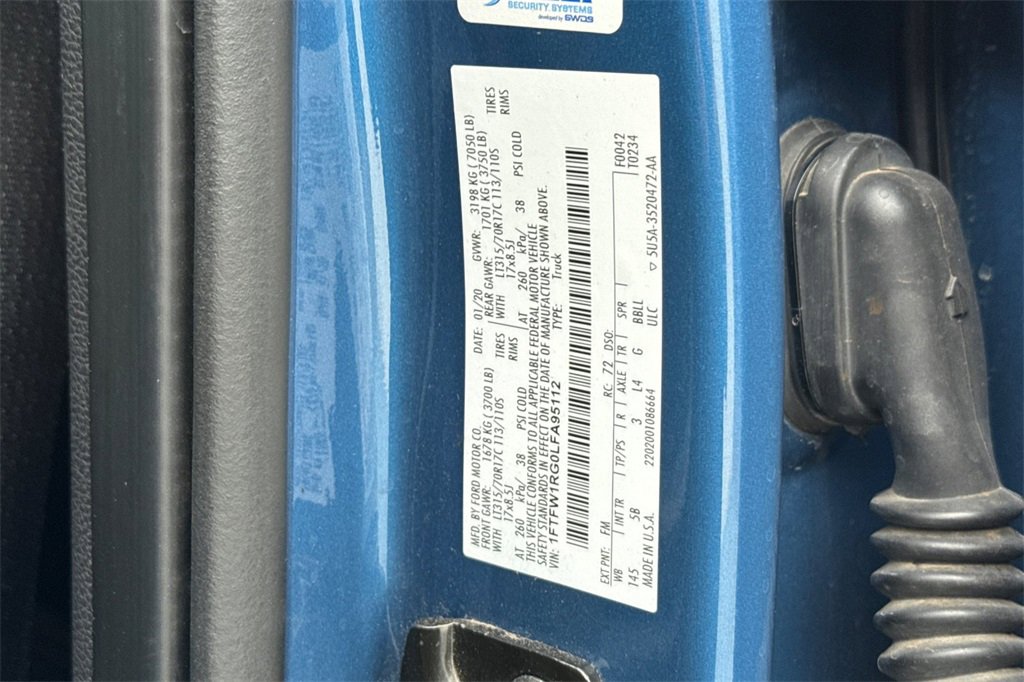 Used 2020 Ford F150 Raptor w/ Equipment Group 802A Luxury image 28