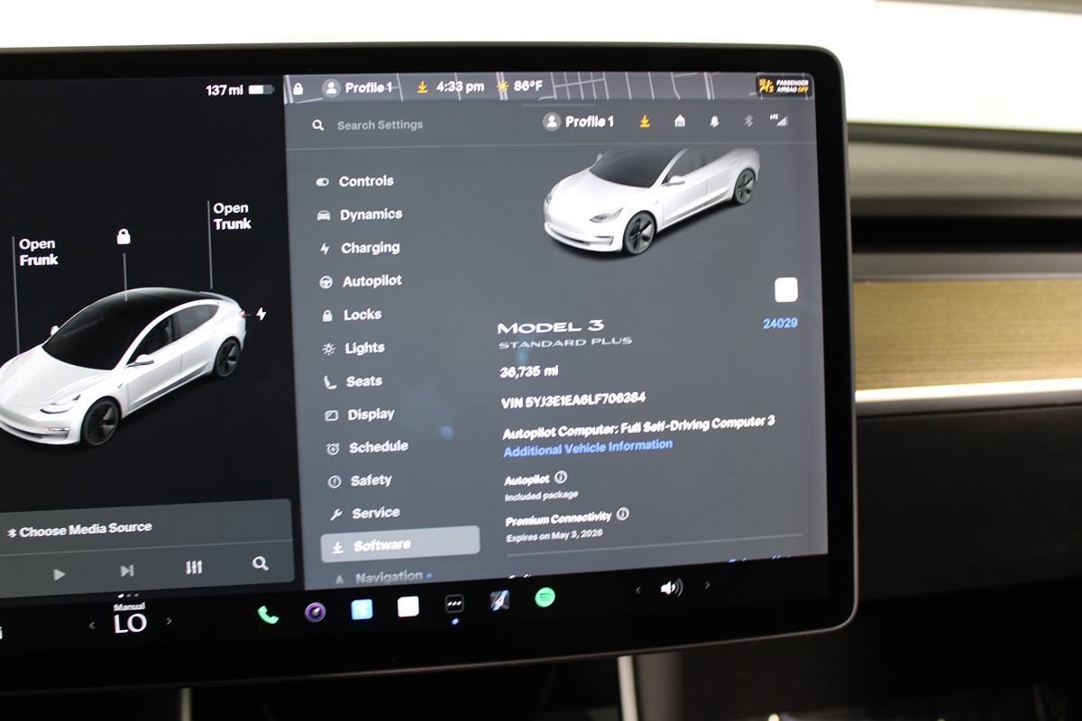 Used 2020 Tesla Model 3 Standard Range Plus RWD image 14