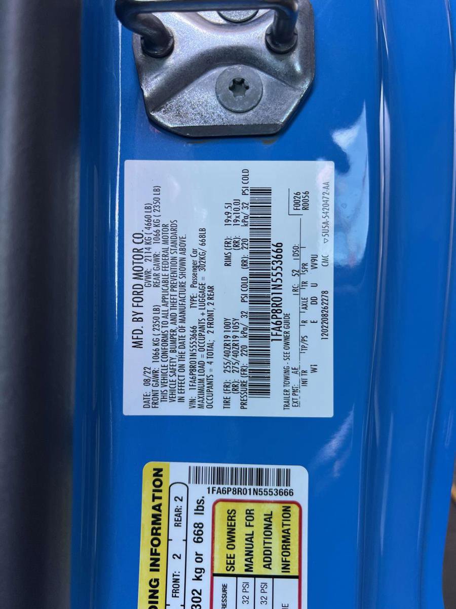 Used 2022 Ford Mustang Mach 1 RWD image 14