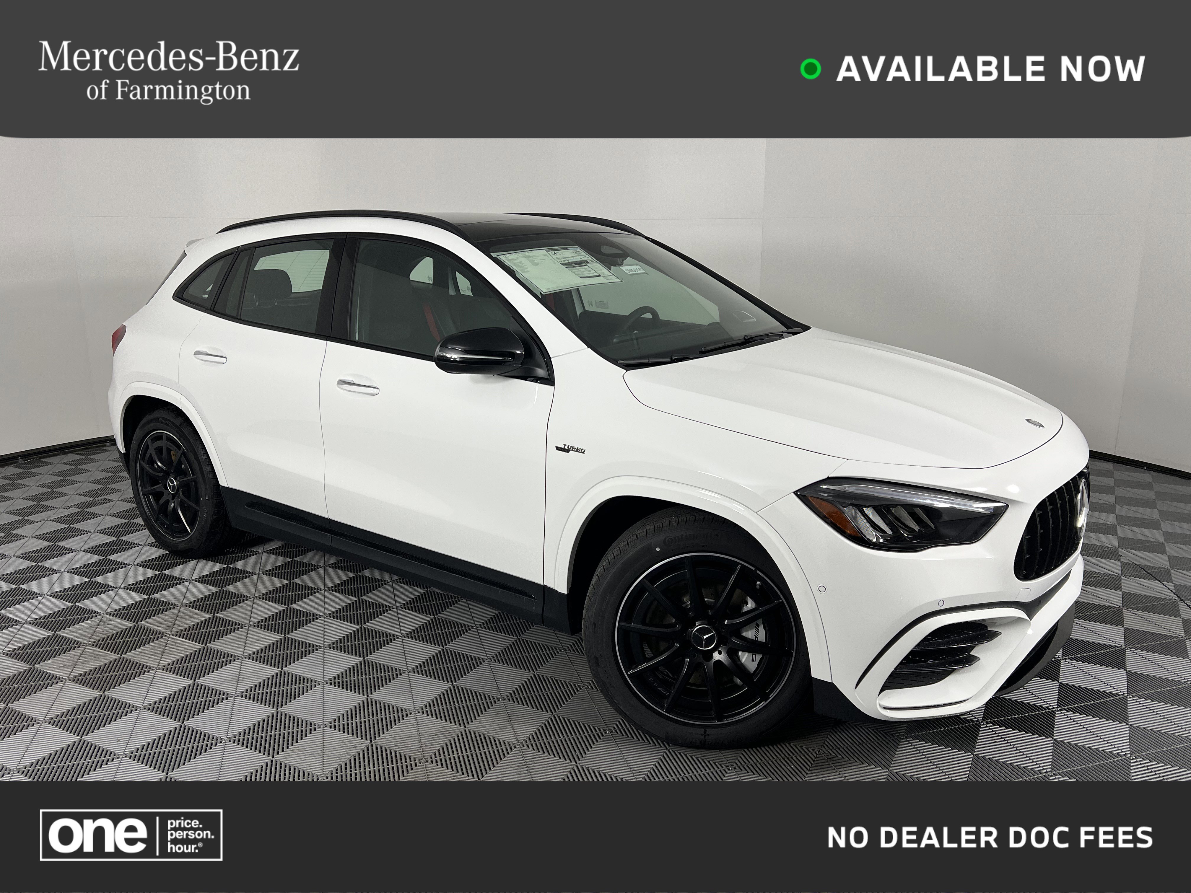 New 2025 Mercedes-Benz GLA 35 AMG 4MATIC image 1