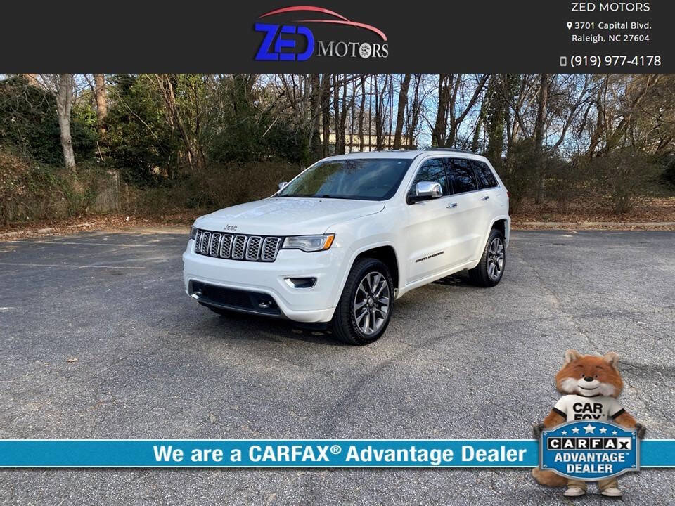 Used 2017 Jeep Grand Cherokee Overland