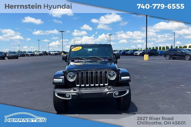 Used 2021 Jeep Wrangler Unlimited Sahara w/ Cold Weather Group AWD/4WD image 2