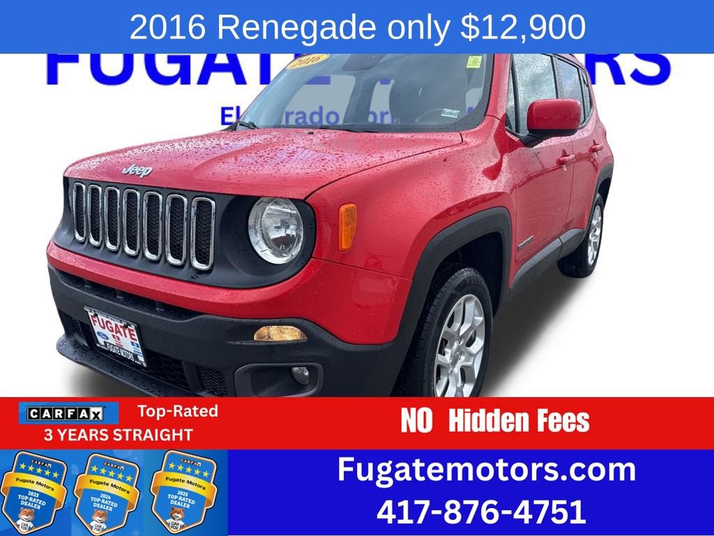 Used 2016 Jeep Renegade Latitude w/ Cold Weather Group