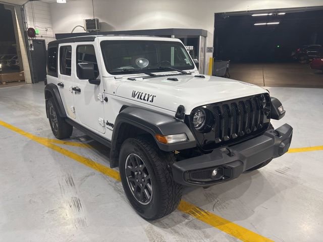 Used 2020 Jeep Wrangler Unlimited Willys image 3