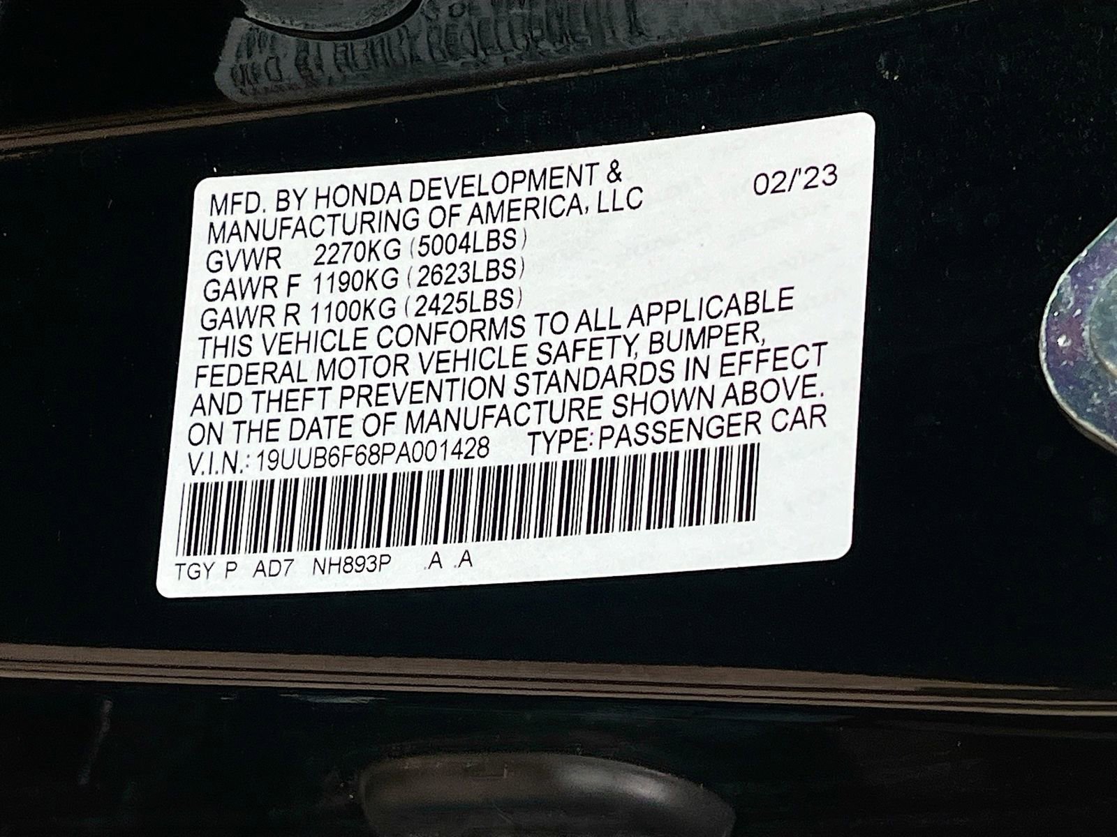 Used 2023 Acura TLX Advance image 34