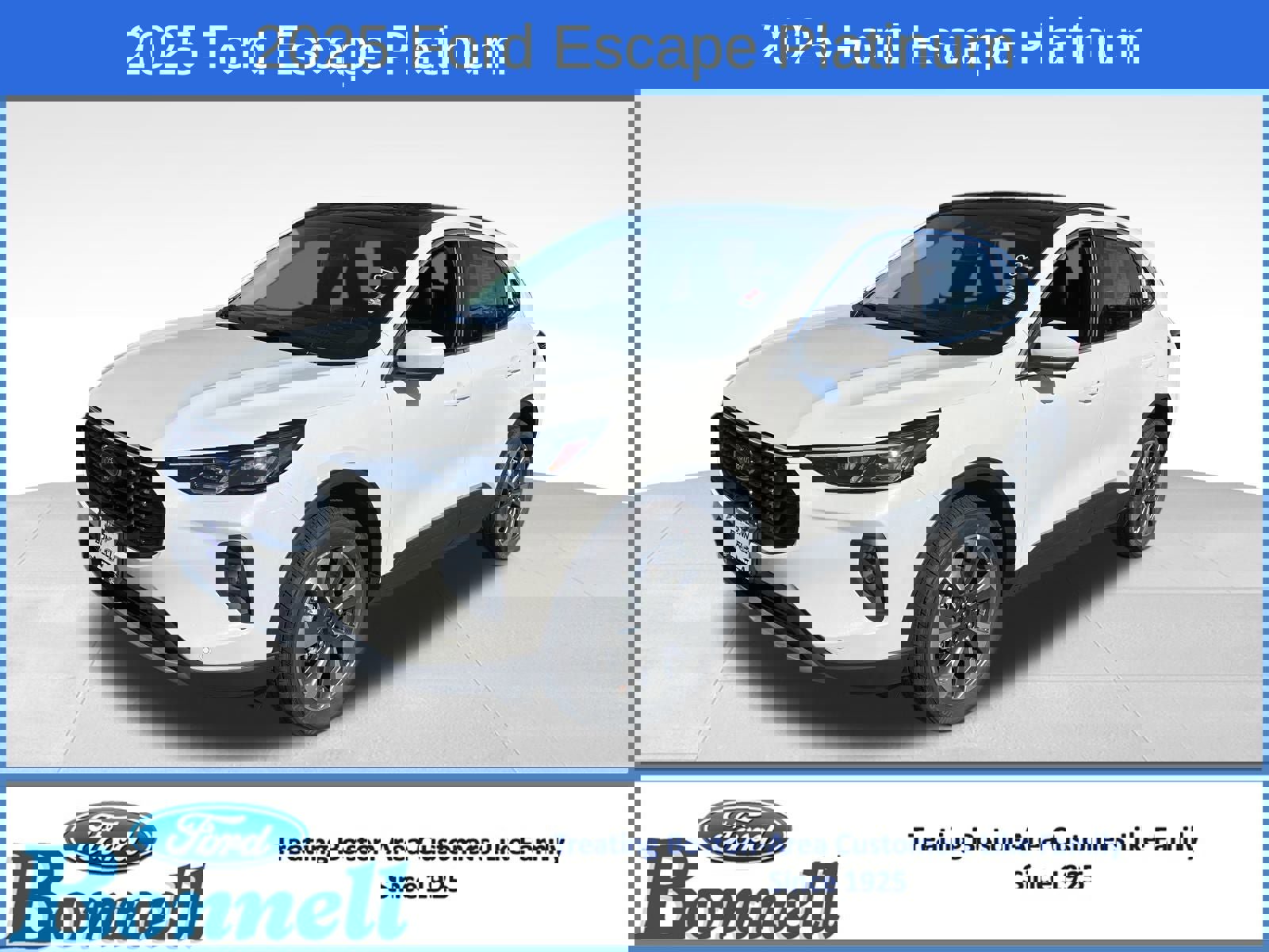 New 2025 Ford Escape Platinum w/ Premium Technology Package