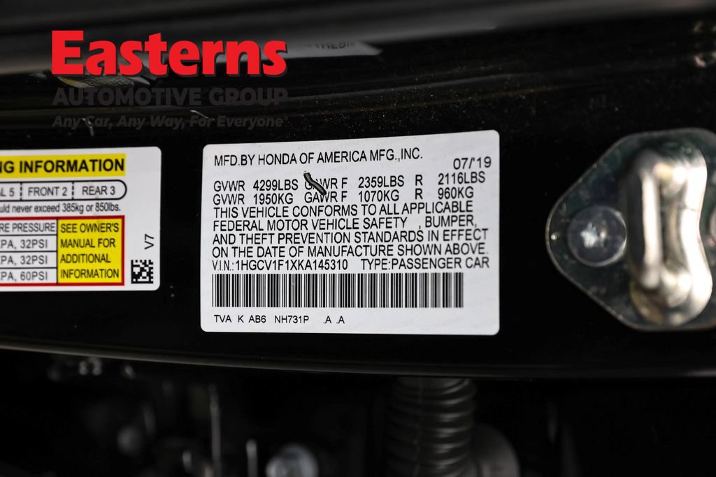 Used 2019 Honda Accord LX image 32