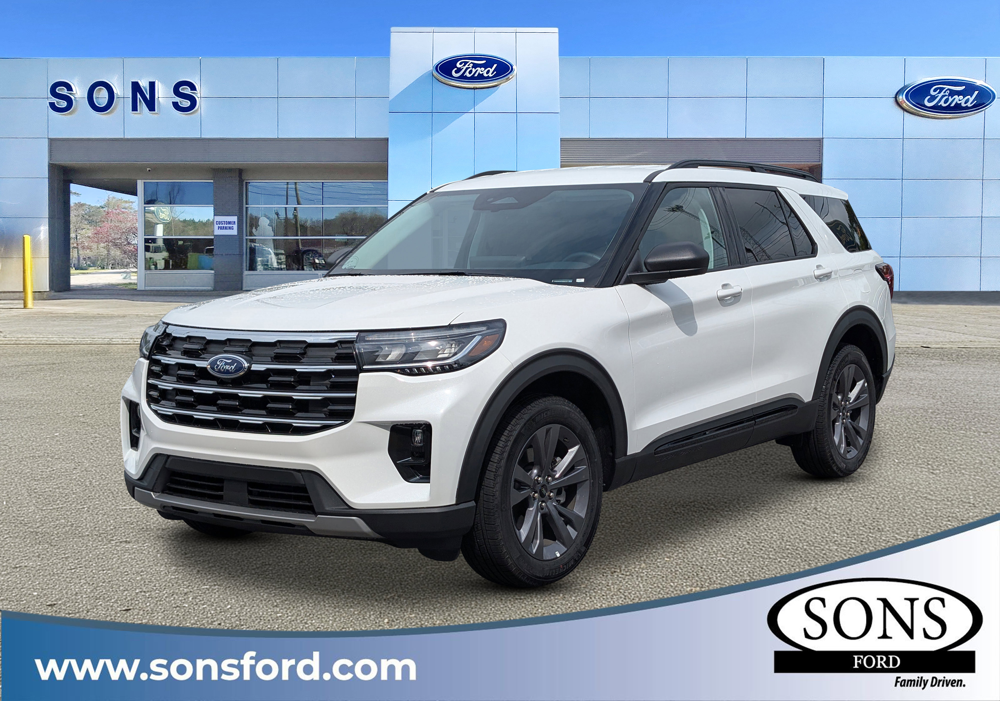 New 2026 Ford Explorer Active w/ Active Comfort Package AWD/4WD image 1