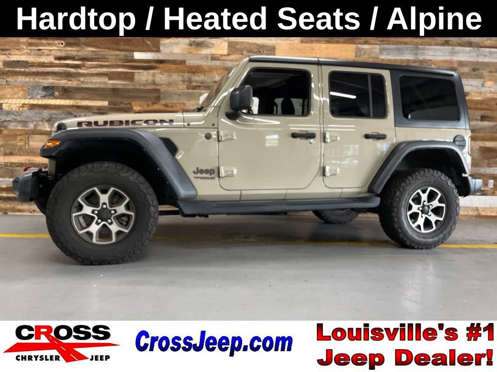 Used 2022 Jeep Wrangler Unlimited Rubicon w/ Cold Weather Group AWD/4WD image 1