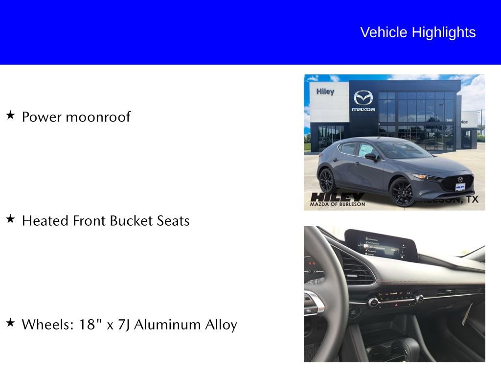 New 2026 MAZDA MAZDA3 Carbon image 9