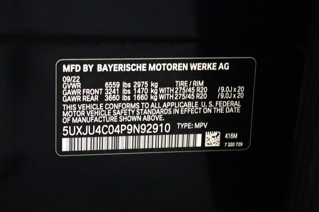 Used 2023 BMW X5 M50i w/ Executive Package AWD/4WD image 33