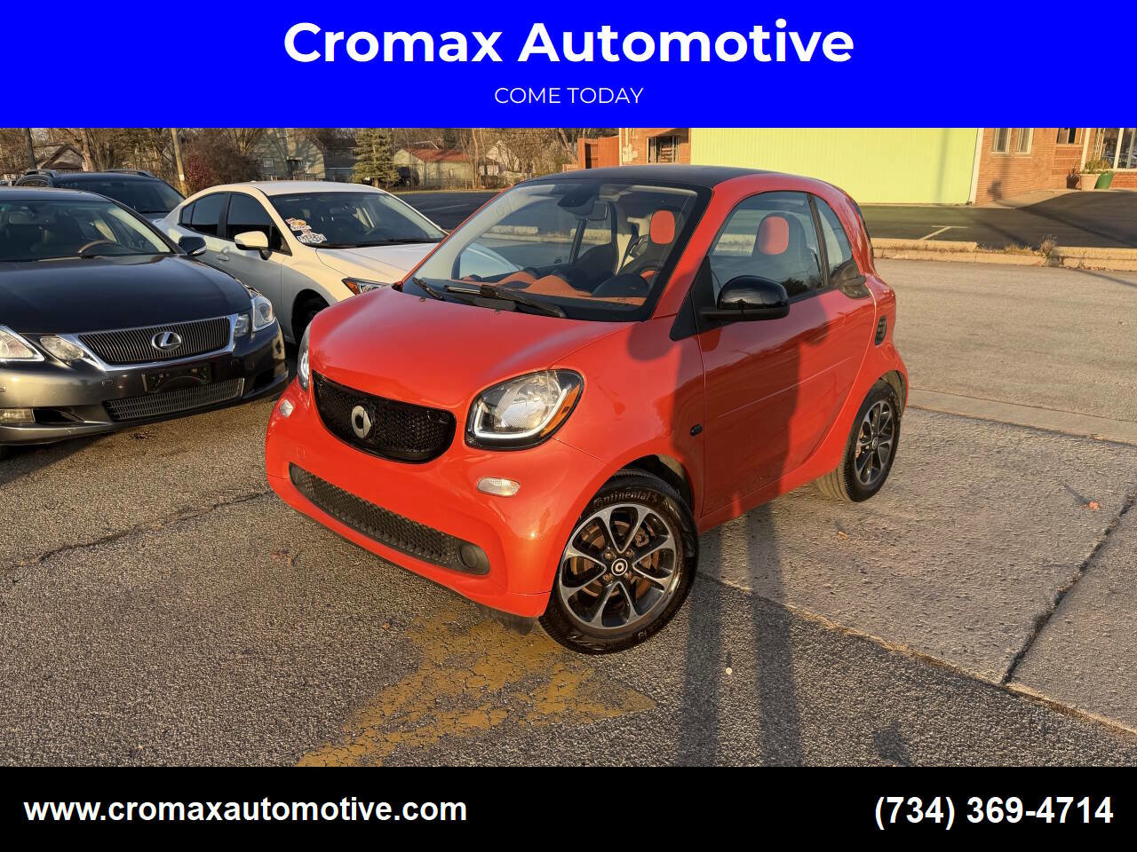 Used 2016 smart fortwo passion image 1