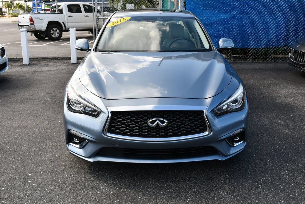Used 2018 INFINITI Q50 Luxe w/ Sensory Package (Luxe) RWD image 9