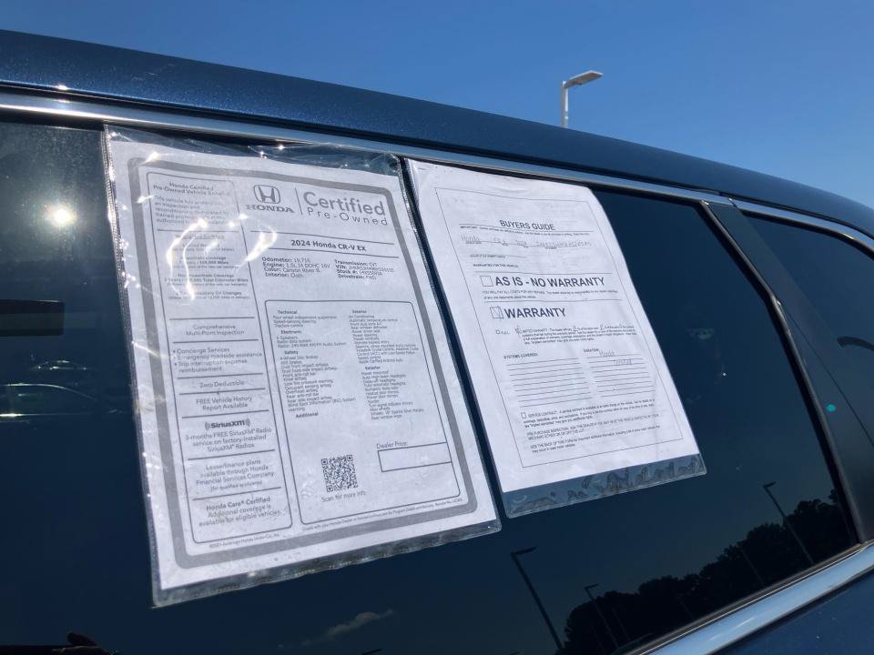 Certified 2024 Honda CR-V EX image 33