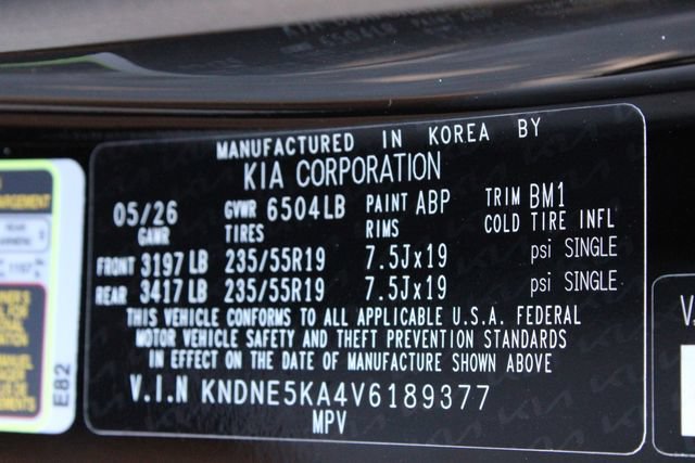 New 2027 Kia Carnival SX Prestige FWD image 40