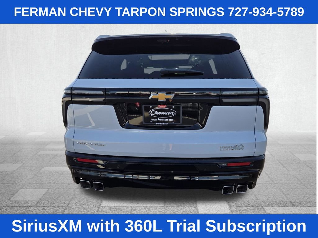 New 2026 Chevrolet Traverse High Country w/ LPO, Floor Liner Package image 9