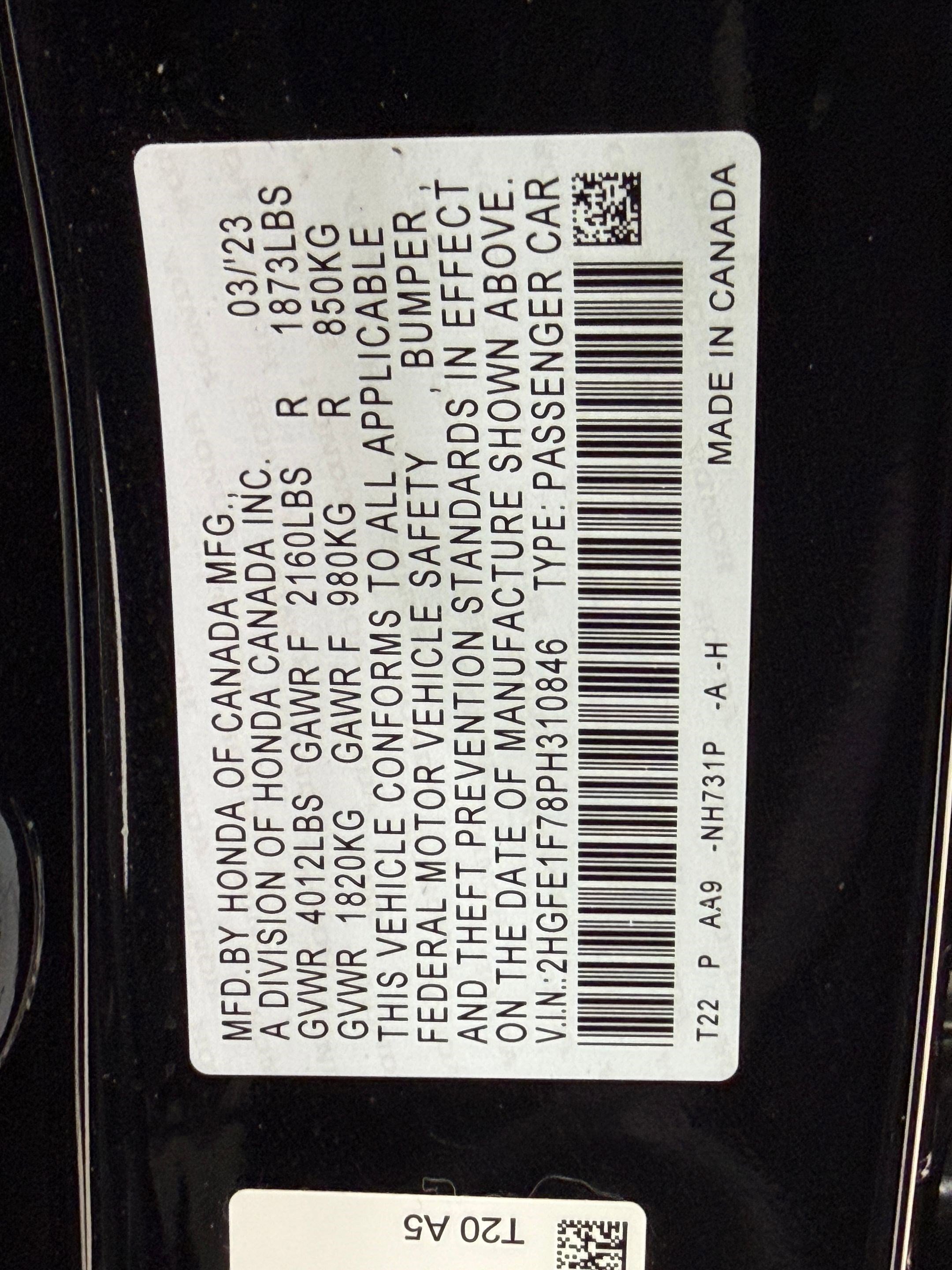 Used 2023 Honda Civic EX image 23