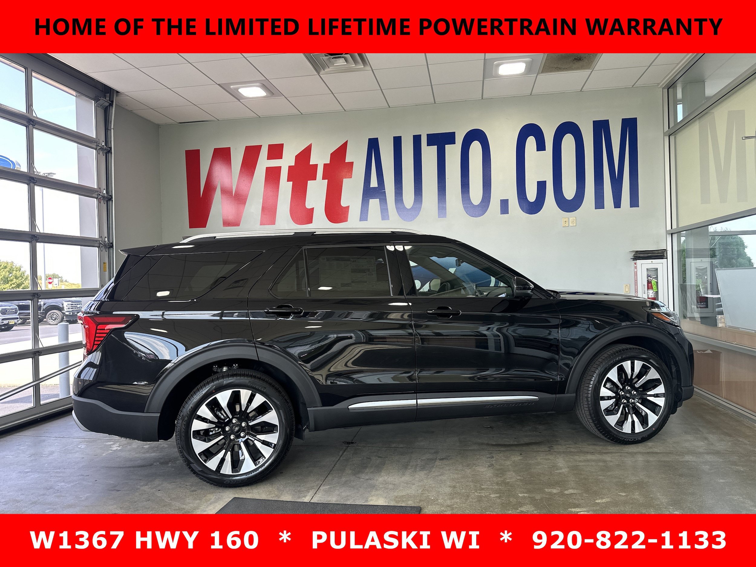 New 2026 Ford Explorer Platinum w/ LUX Leather Package AWD/4WD image 1