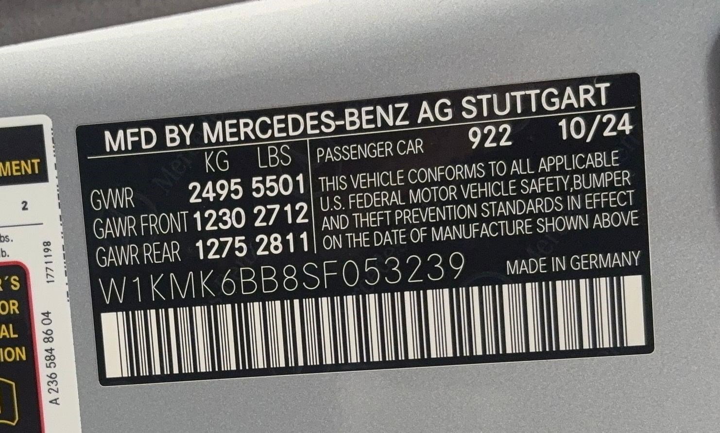 Used 2025 Mercedes-Benz CLE 450 4MATIC Cabriolet image 17