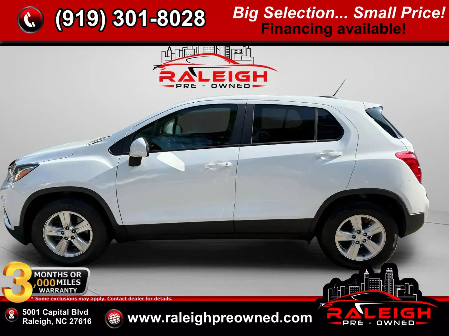 Used 2021 Chevrolet Trax LS w/ Tint and Cruise Package