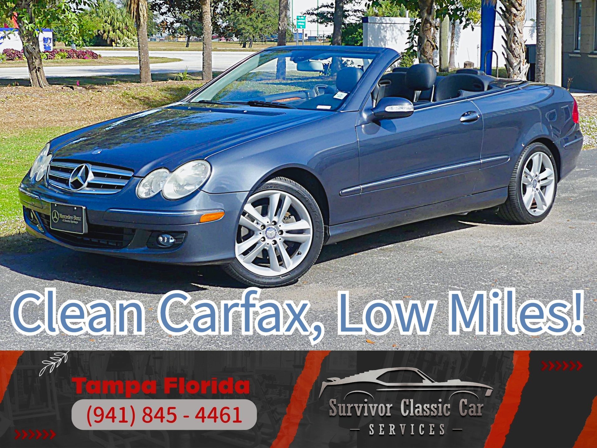 Used 2008 Mercedes-Benz CLK 350 Cabriolet image 1