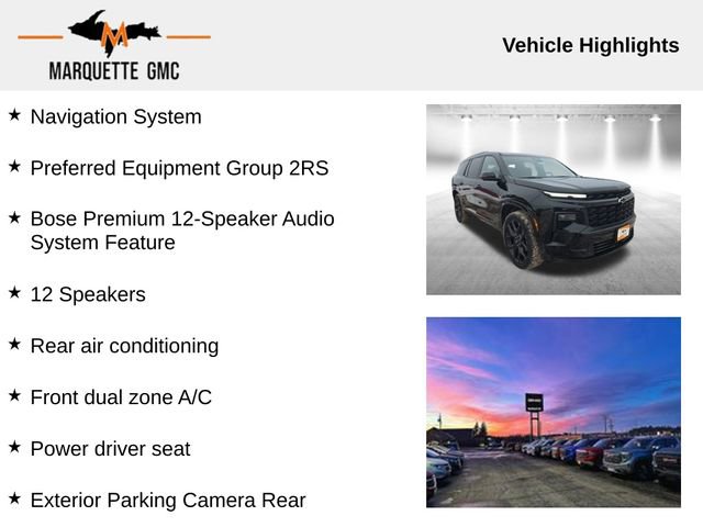 Used 2025 Chevrolet Traverse RS w/ LPO, Floor Liner Package image 9