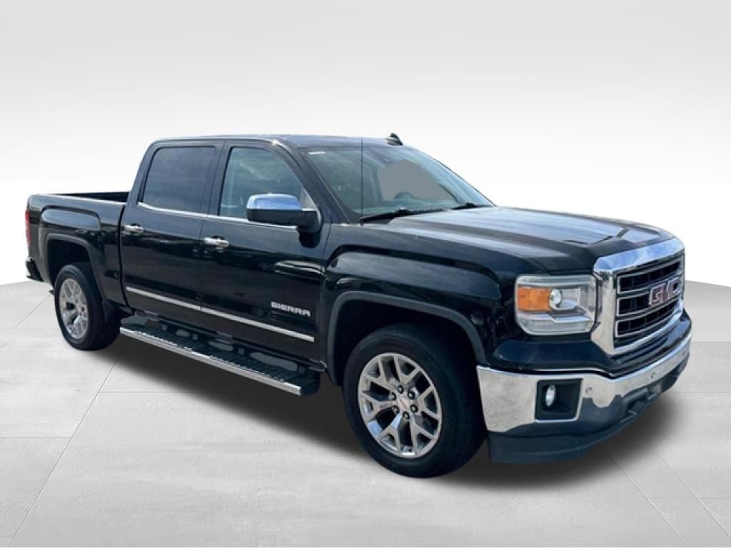 Used 2015 GMC Sierra 1500 SLT w/ SLT Crew Cab Value Package RWD image 10