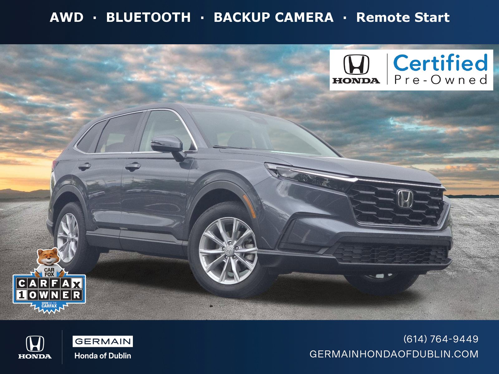 Certified 2024 Honda CR-V EX