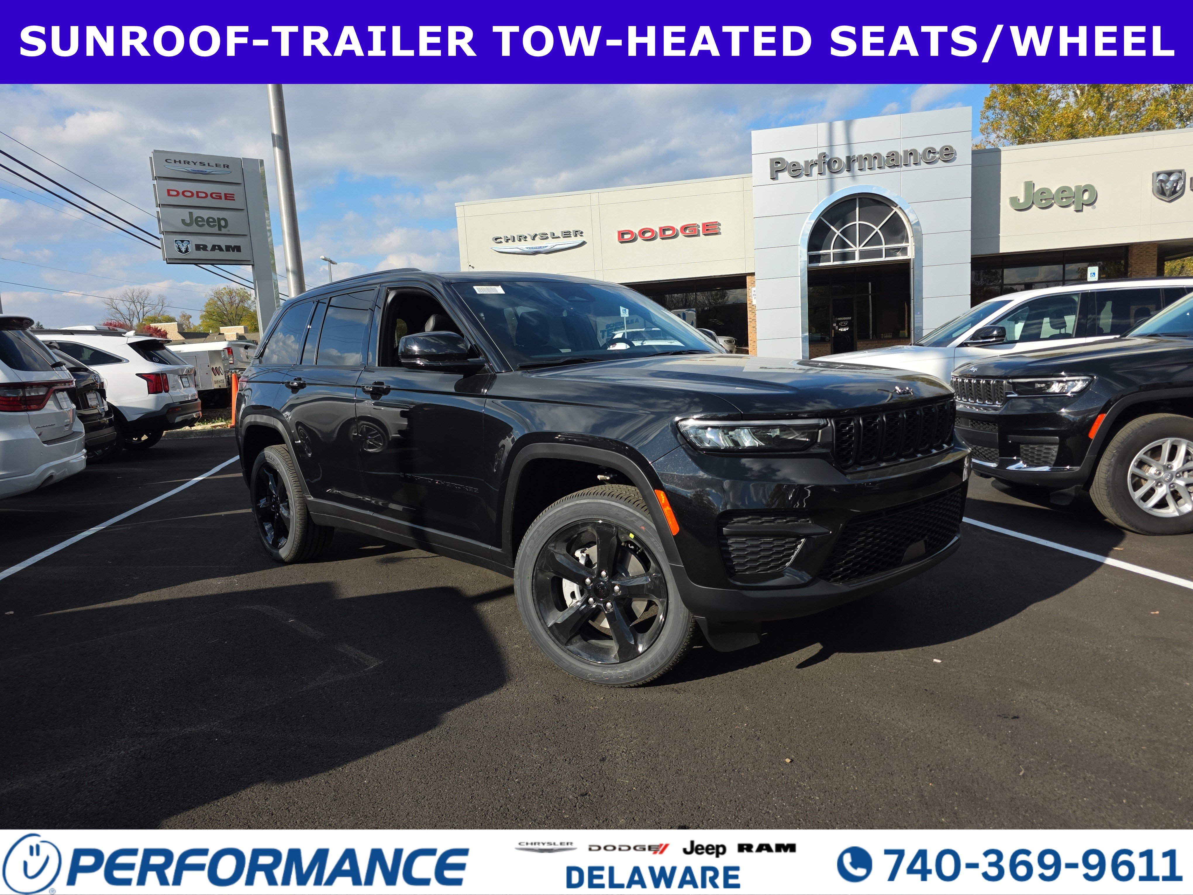 New 2025 Jeep Grand Cherokee Altitude w/ Trailer Tow Package