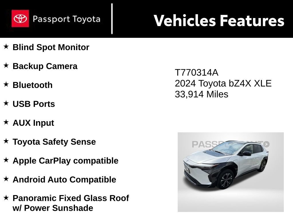 Used 2024 Toyota bZ4X AWD w/ Weather Package image 10