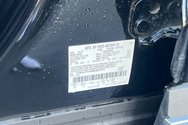 Used 2021 Ford Explorer Limited w/ Equipment Group 301A image 40