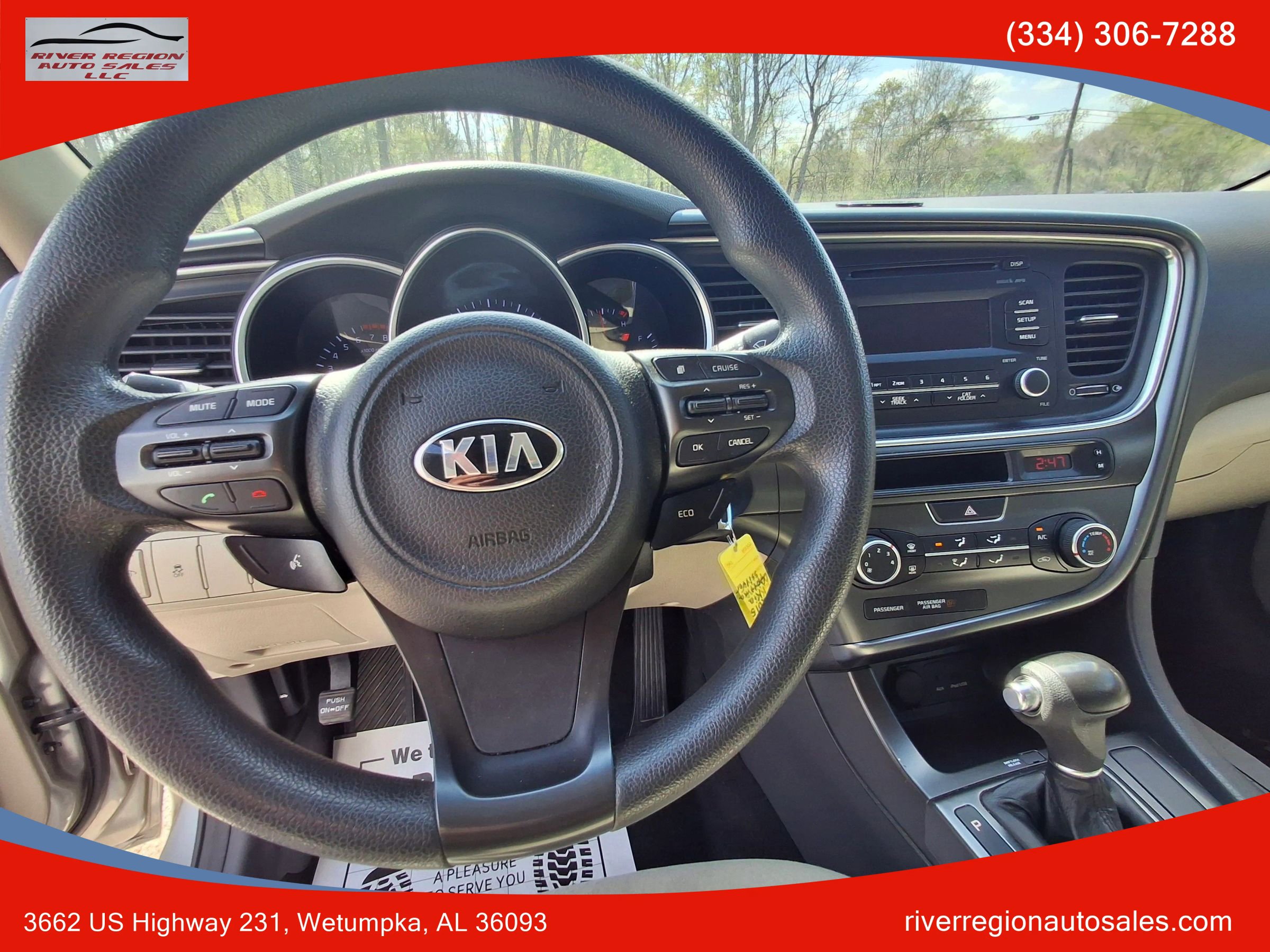 Used 2015 Kia Optima LX w/ Paint Protection Film Package image 7