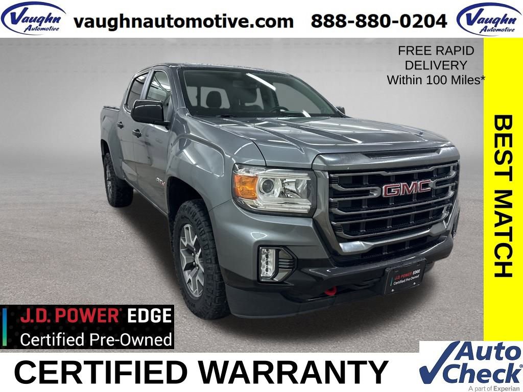 Certified 2022 GMC Canyon AT4 w/ Trailering Package image 1