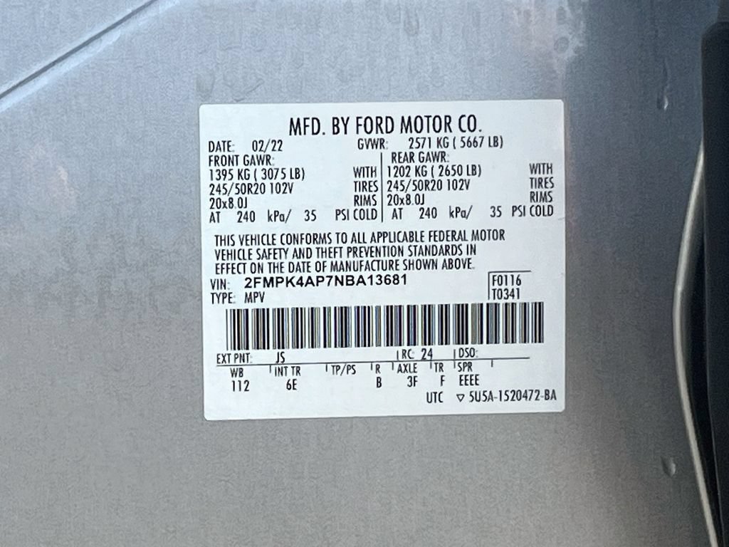 Used 2022 Ford Edge ST AWD/4WD image 29