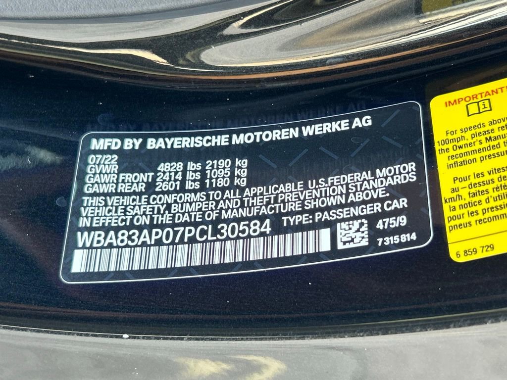 Used 2023 BMW M440i M440i w/ Premium Package image 63